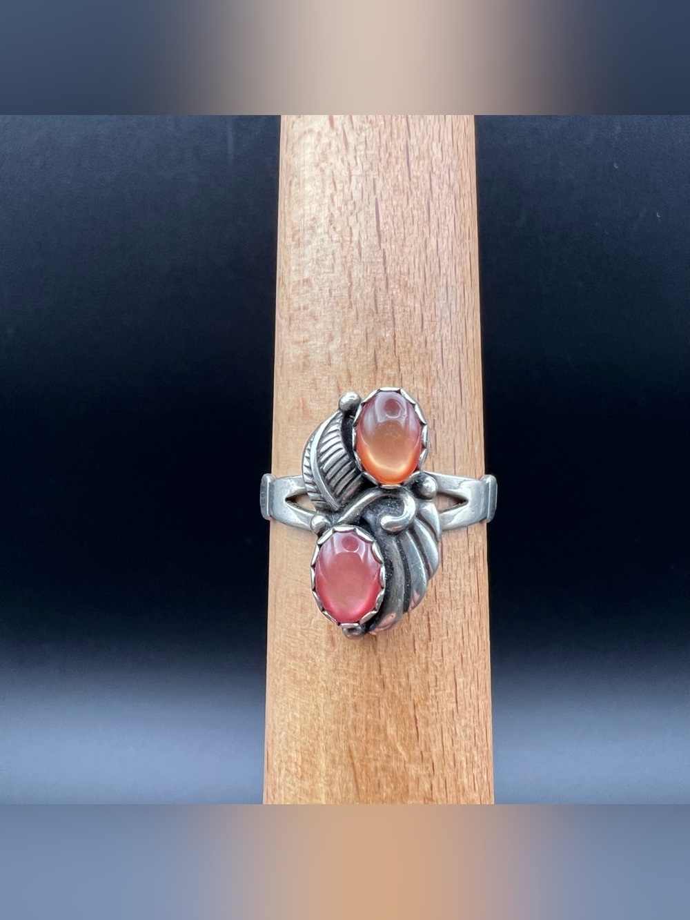 Sterling Silver Southwestern Carnelian Ring